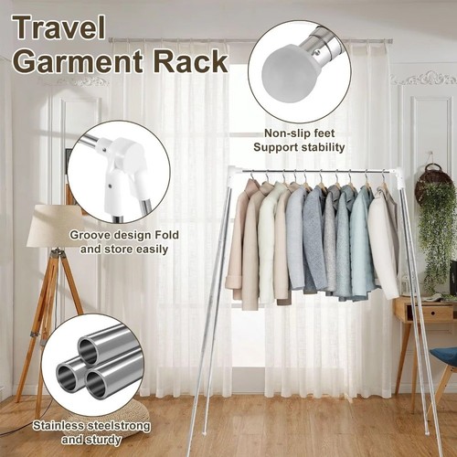 Portable travel garment rack - travel,