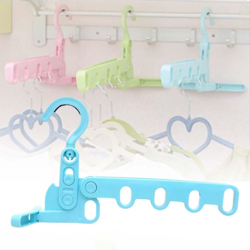 Foldable clothes hanger - hanger, rack