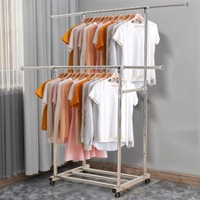 Mobile Heavy Duty Clothes Rail