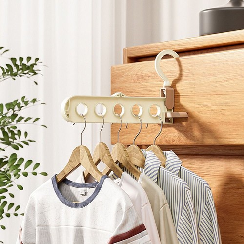Foldable clothes hanger hole - foldable,