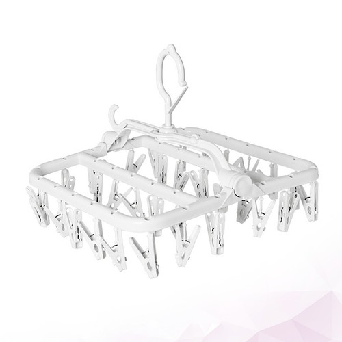 Silver foldable laundry rack - laundry,