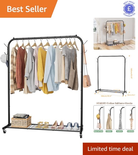 Versatile clothes rack with - clothes,
