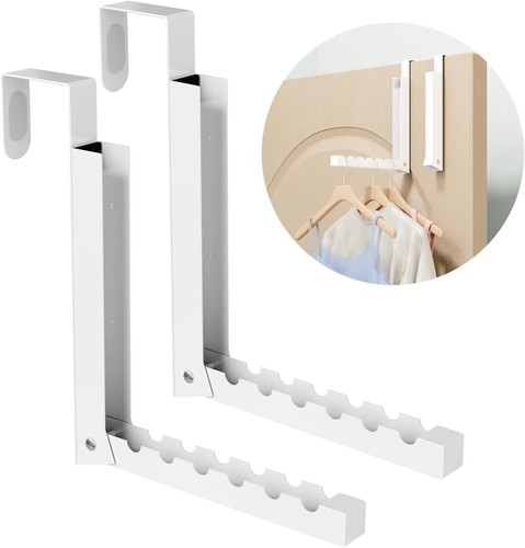 Folding clothes rack - , with