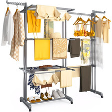 4-Tier Large Clothes Airer