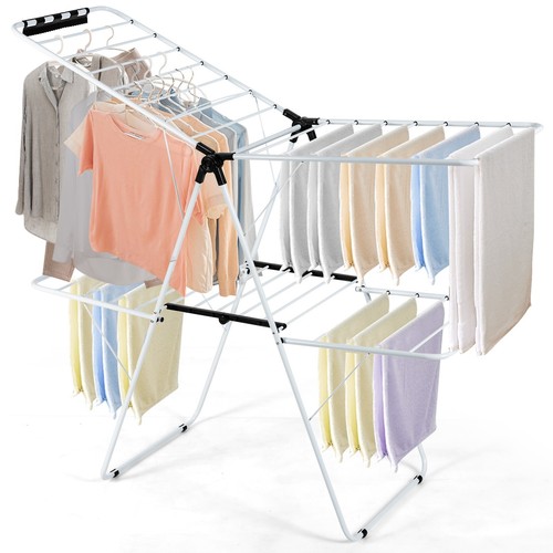 Tier clothes rack foldable - 2-tier,