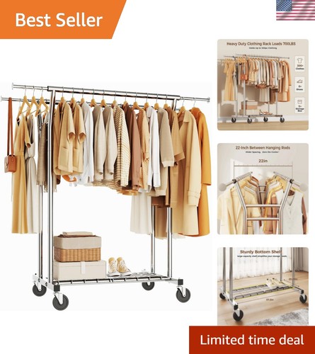 Heavy duty clothes - heavy, rack