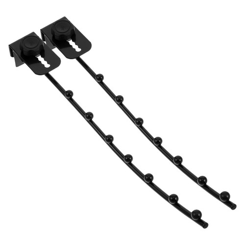 2pcs black stainless steel - 2pcs,