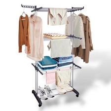 4 Tier Clothes Airer Rack