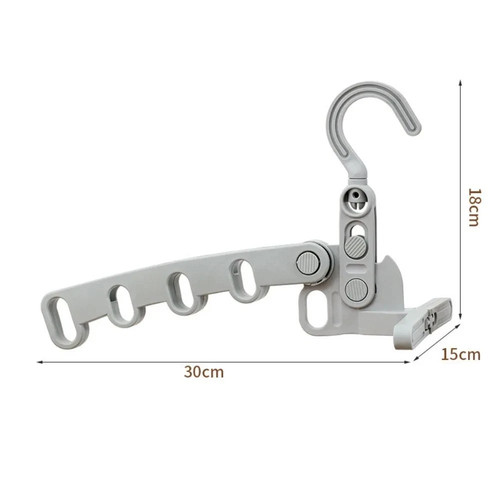 Foldable clothes hanger - foldable,