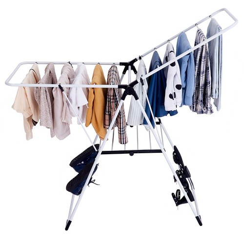 Foldable clothes drying - drying, rack