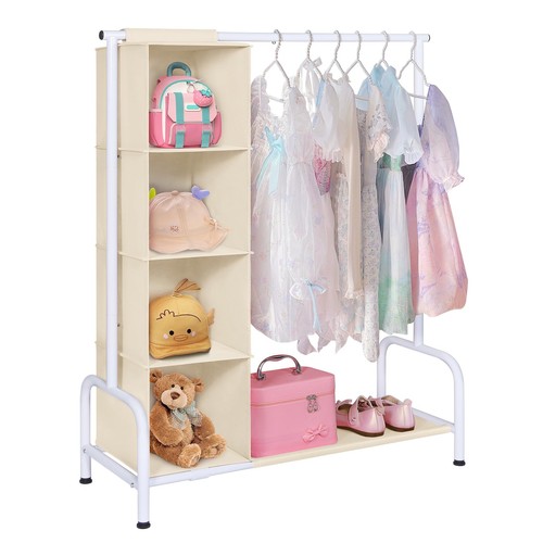 Clothing rack with hanging - with,