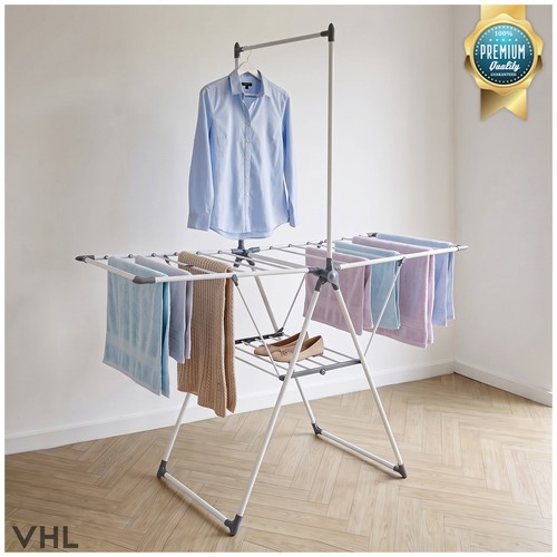 Folding clothes airer drying - folding,