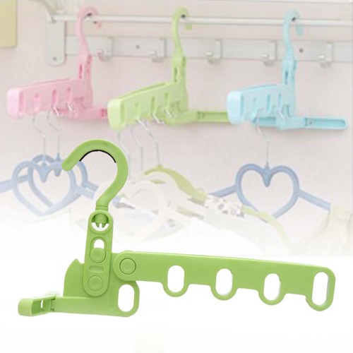 Foldable clothes hanger - hanger, rack