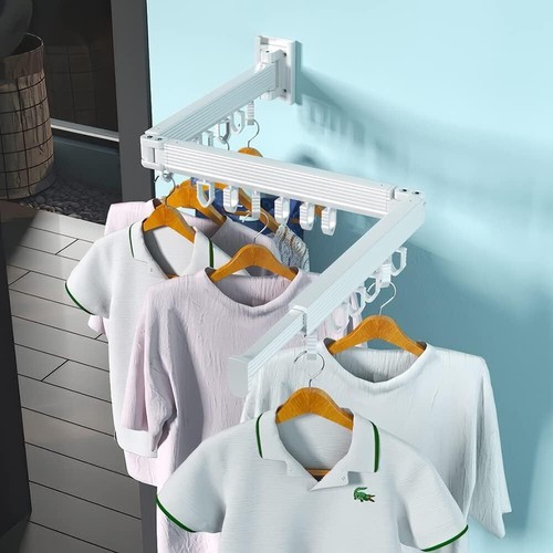 Wall mounted clothes - wall, hanger